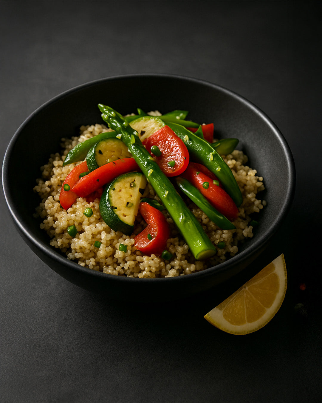 Ensalada salteada con El Matrimonio